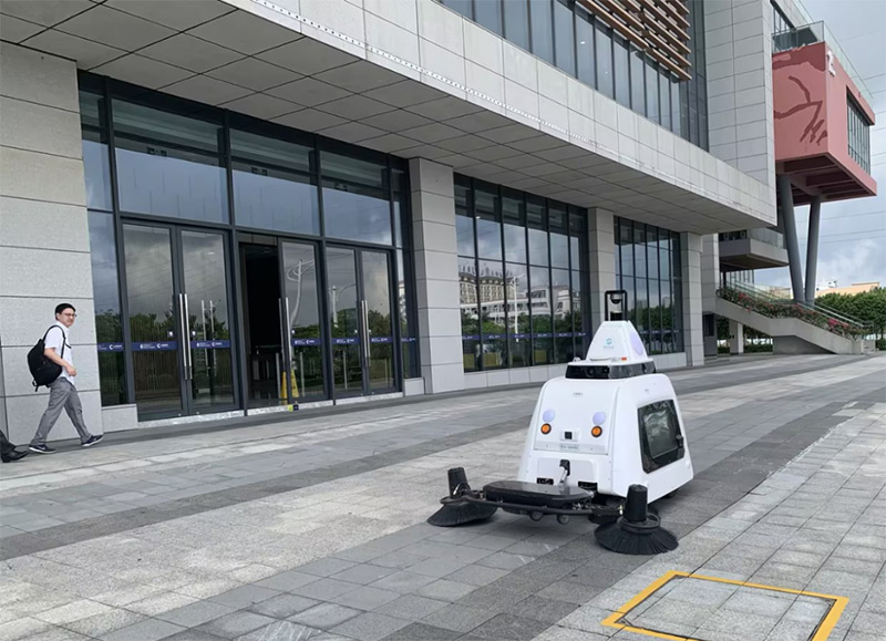 無人駕駛清掃車 無人駕駛清掃車