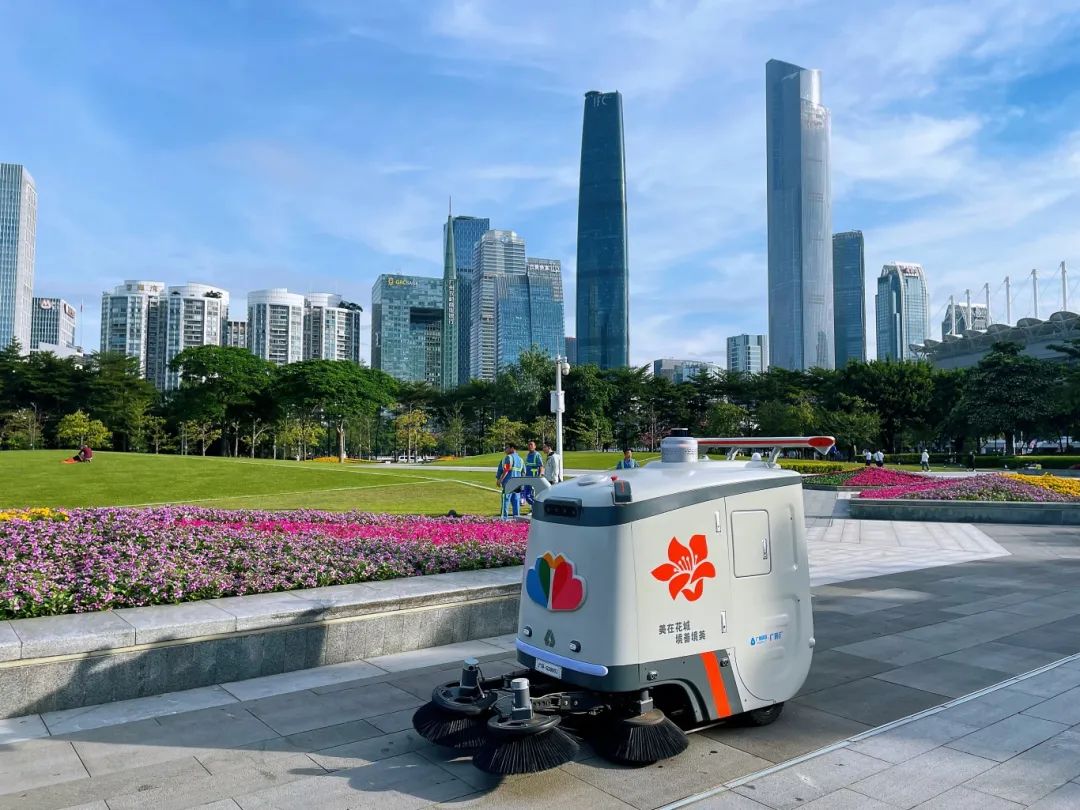 廣深政策加碼，無人環(huán)衛(wèi)機(jī)器人落地再提速